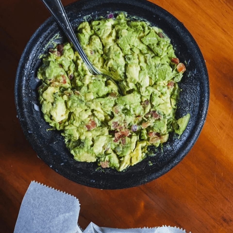 Delicious Guacamole Made Fresh