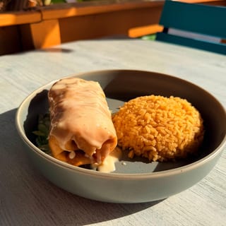 CHIMICHANGA PLATE