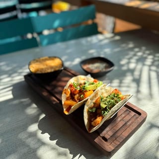 SHRIMP PINA TACOS