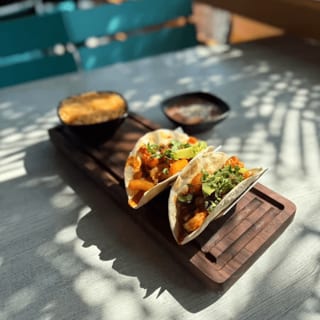 SHRIMP PINA TACOS