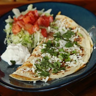 Spinach Quesadilla