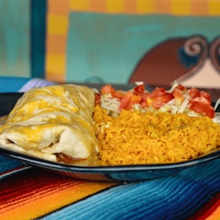WET BURRITO PLATE
